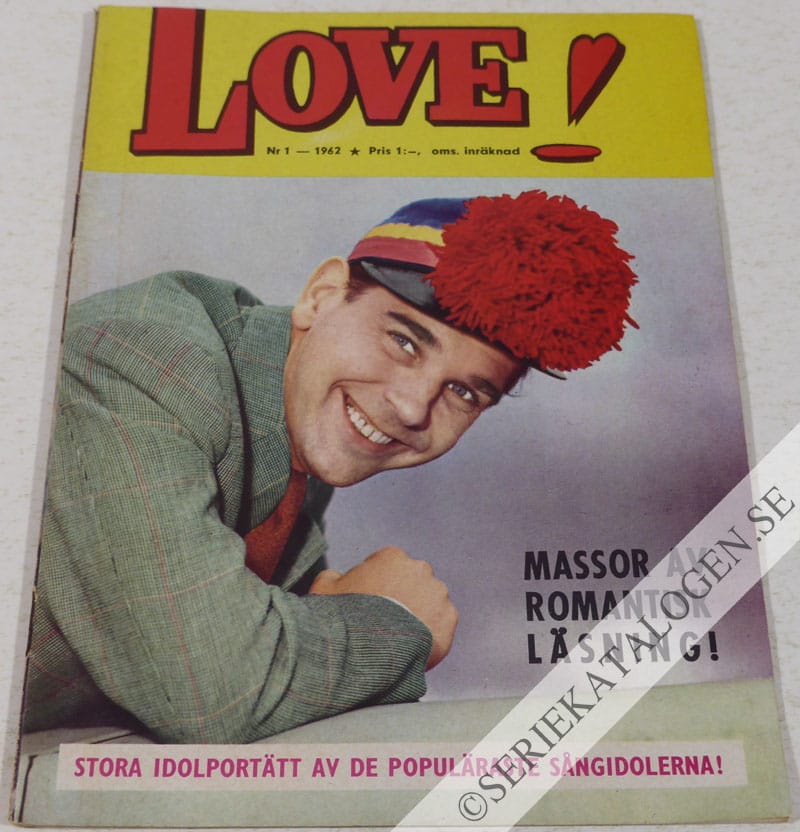 Framsida på Love! #1 (1962)