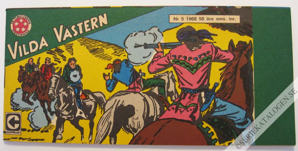 Framsida på Vilda Västern #5 (1968)
