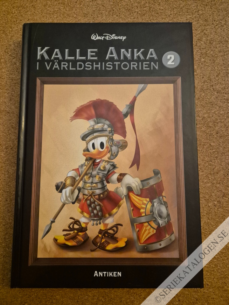 Framsida på Kalle Anka i världshistorien Antiken (2012)