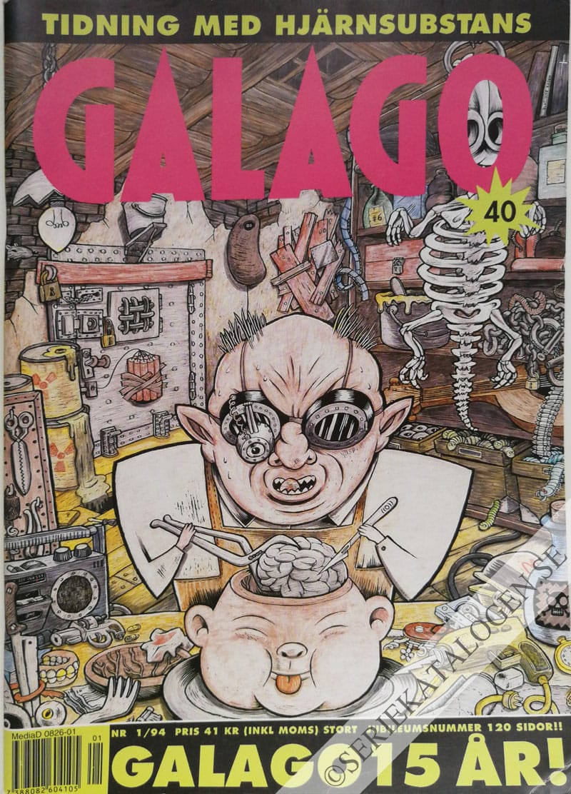 Framsida på Galago #1 (1994)