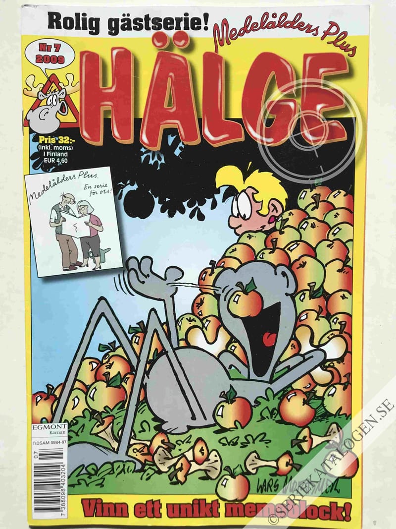 Framsida på Hälge #7 (2009)