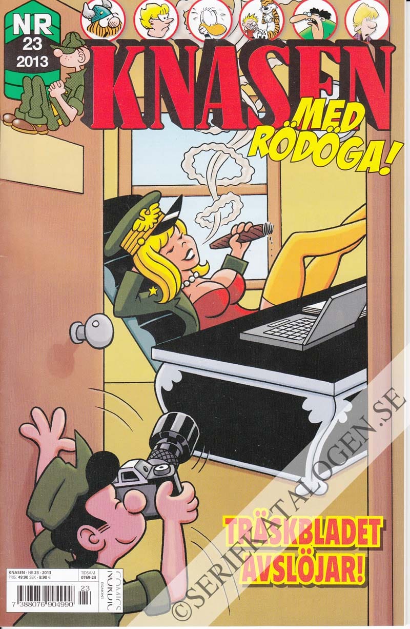 Framsida på Knasen #23 (2013)