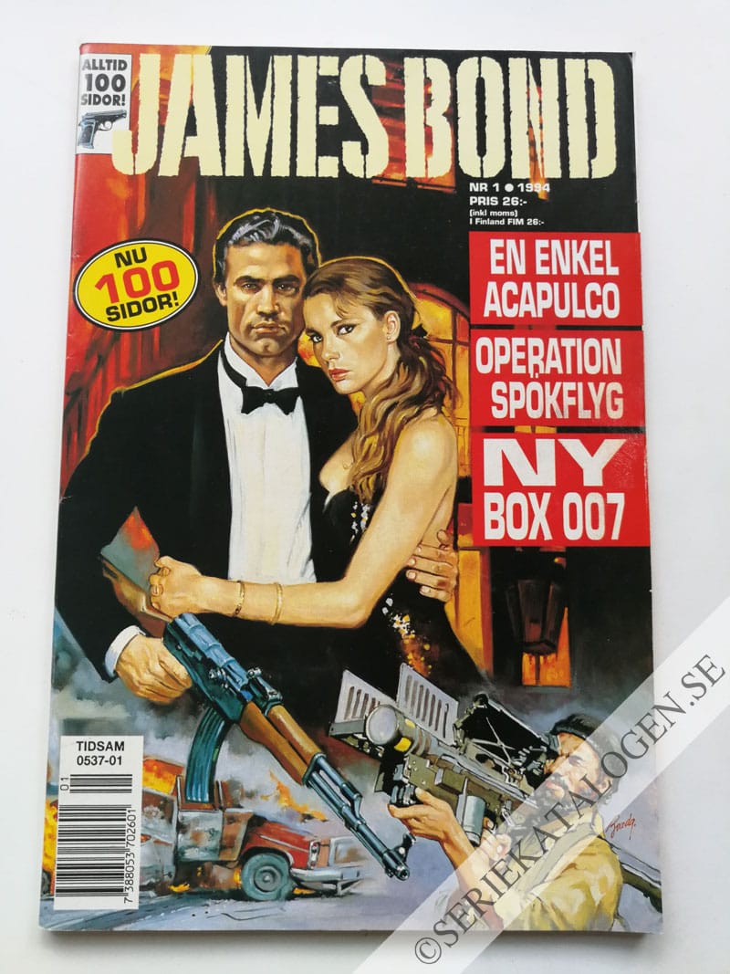 Framsida på James Bond agent 007 #1 (1994)