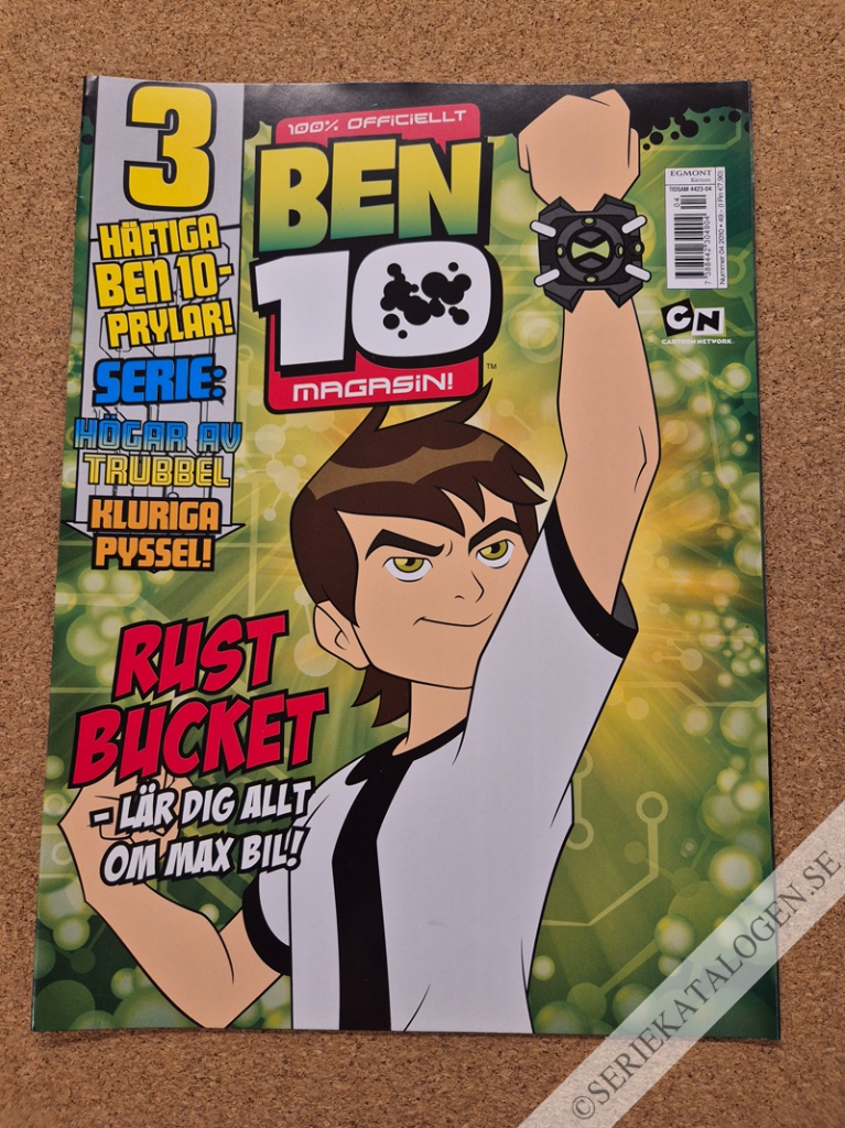 Framsida på Ben 10 magasin! #4 (2010)