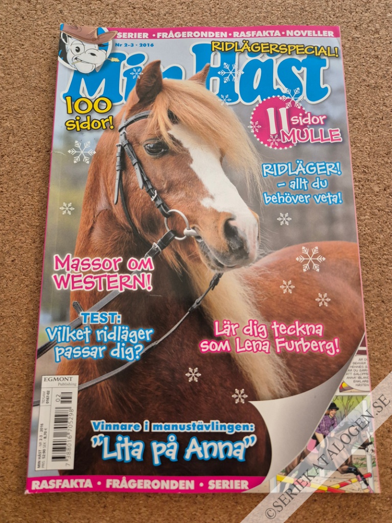Framsida på Min häst #2-3 (2016)