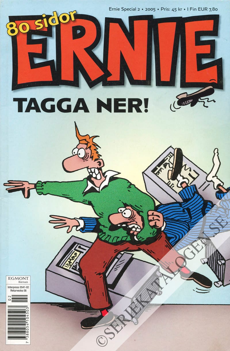 Framsida på Ernie special Tagga ner! (2005)