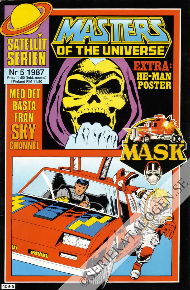 Framsida på Satellitserien #5 (1987)