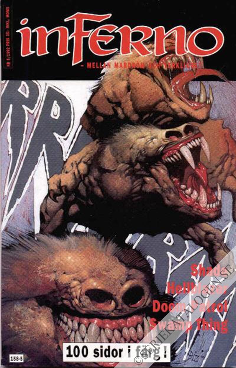 Framsida på inFerno #5 (1992)