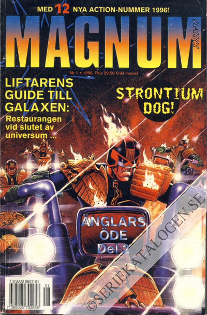 Framsida på Magnum comics #1 (1996)
