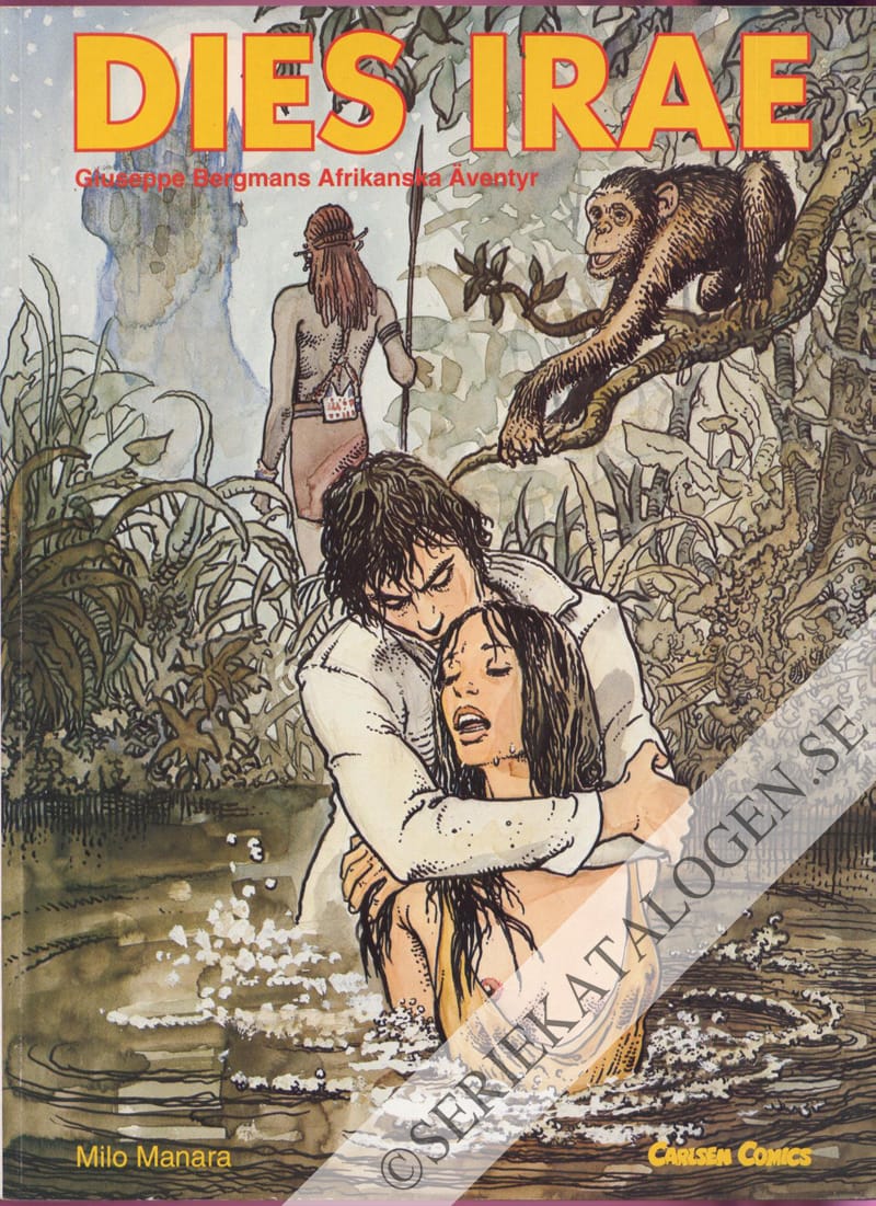 Framsida på Giuseppe Bergmans äventyr Dies Irae (1993)