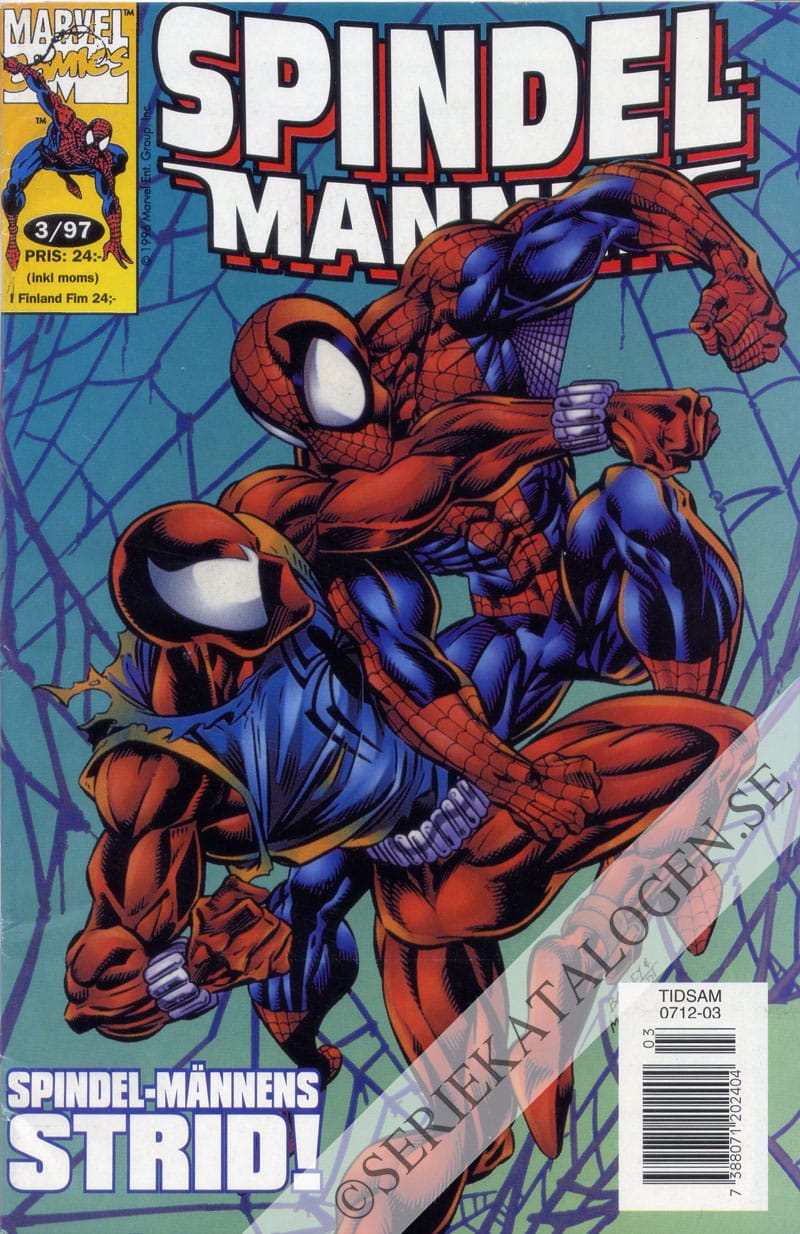 Framsida på Spindelmannen #3 (1997)