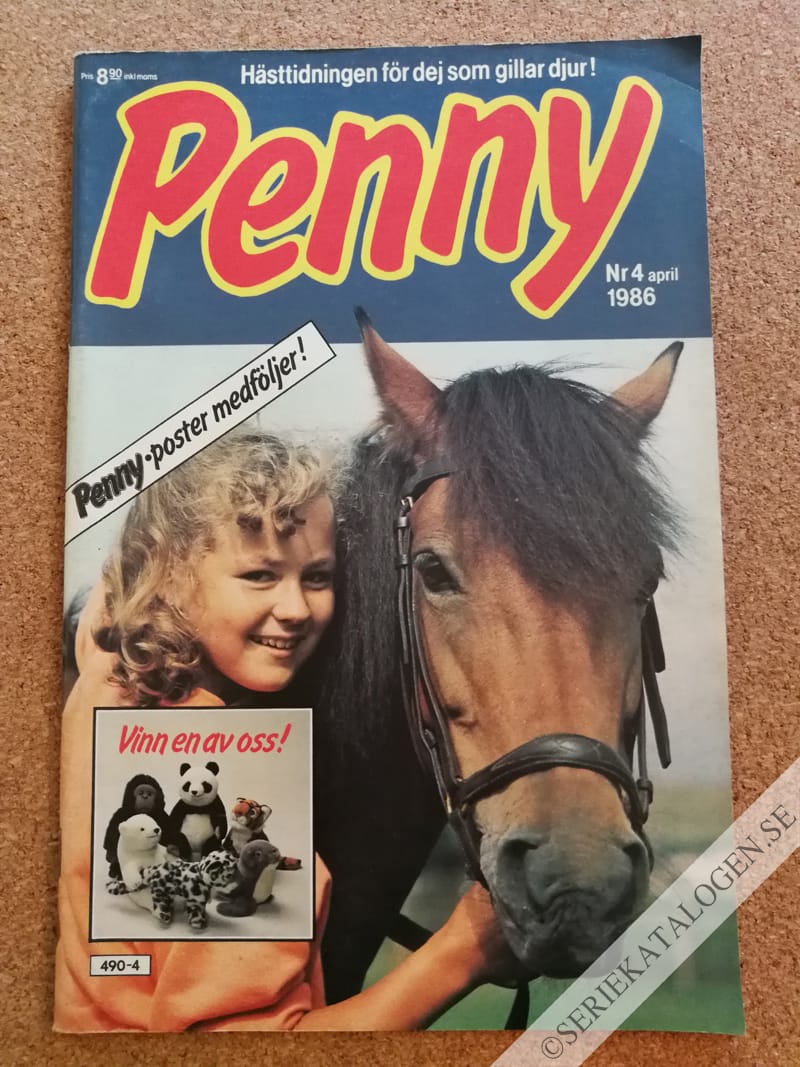 Framsida på Penny #4 (1986)