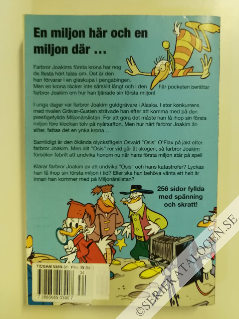 Baksida på Min första miljon (2010)