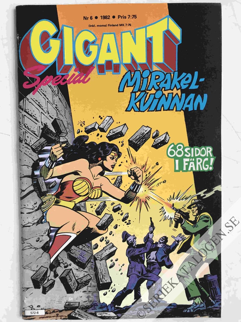 Framsida på Gigant #6 (1982)