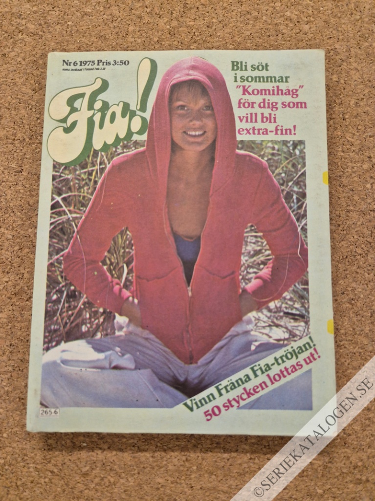 Framsida på Fia! #6 (1975)