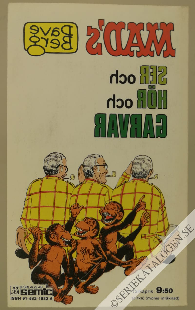 Baksida på MAD's Dave Berg ser och hör och garvar (1980)