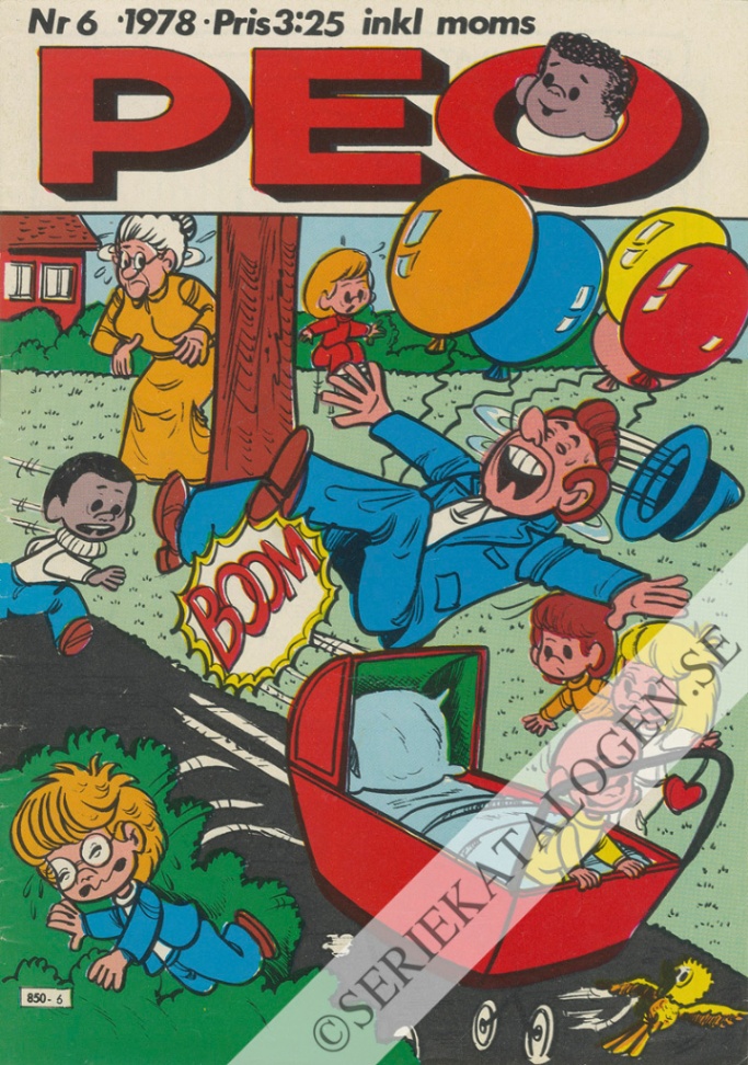 Framsida på Peo #6 (1978)