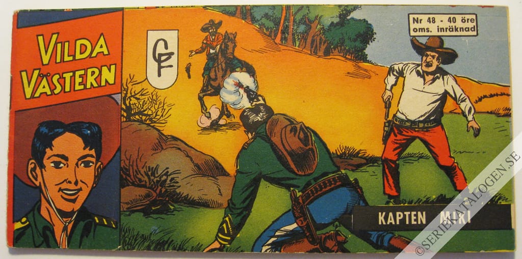 Framsida på Vilda Västern #48 (1963)