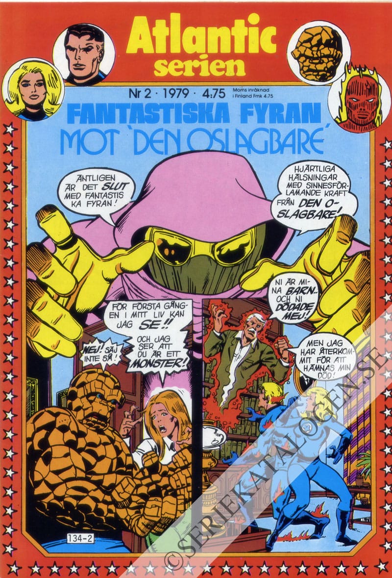 Framsida på Atlanticserien #2 (1979)
