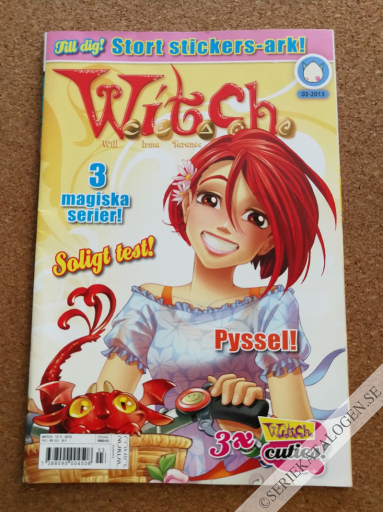 Framsida på W.i.t.c.h. #3 (2013)