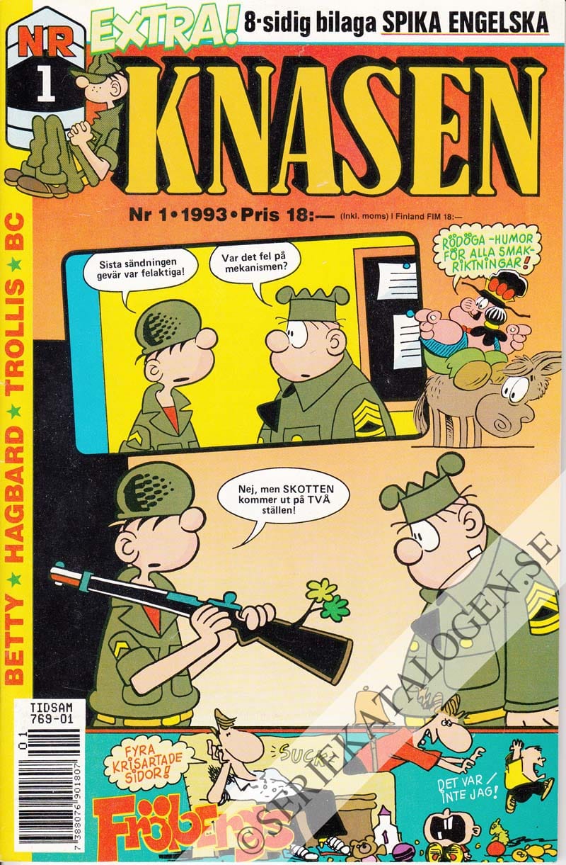 Framsida på Knasen #1 (1993)