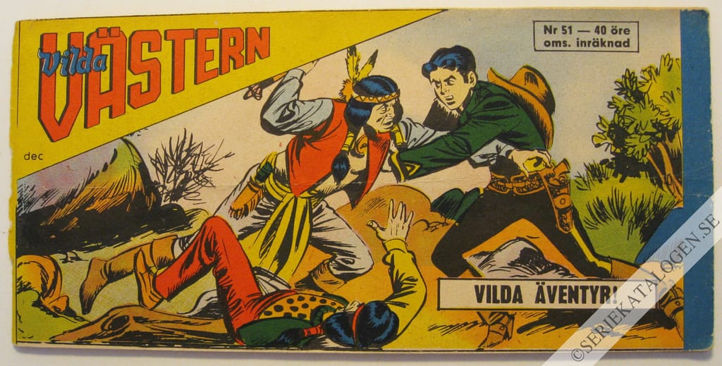 Framsida på Vilda Västern #51 (1965)