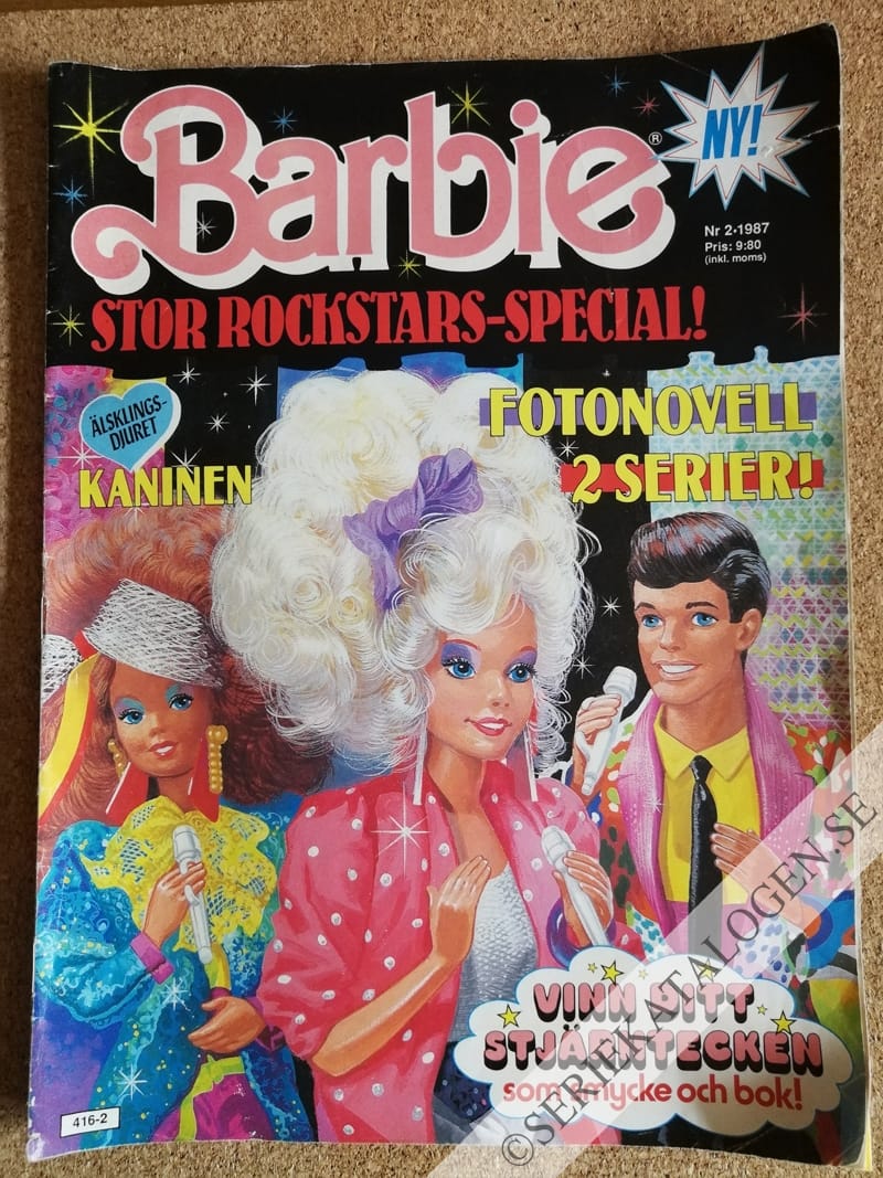 Framsida på Barbie #2 (1987)
