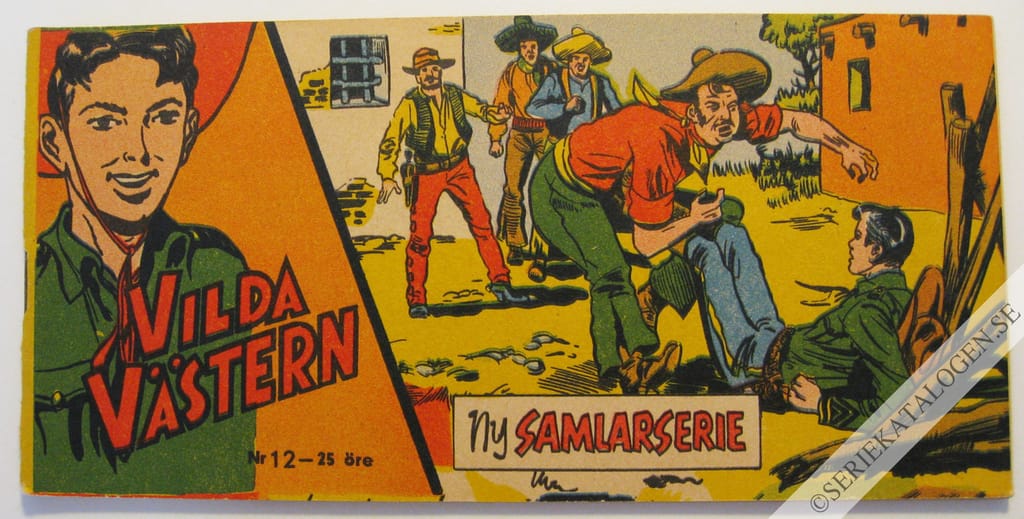 Framsida på Vilda Västern #12 (1957)