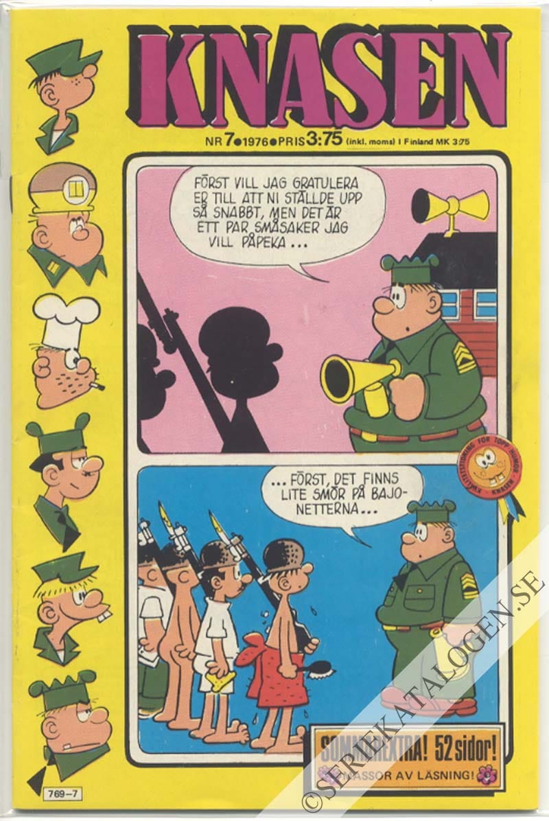 Framsida på Knasen #7 (1976)
