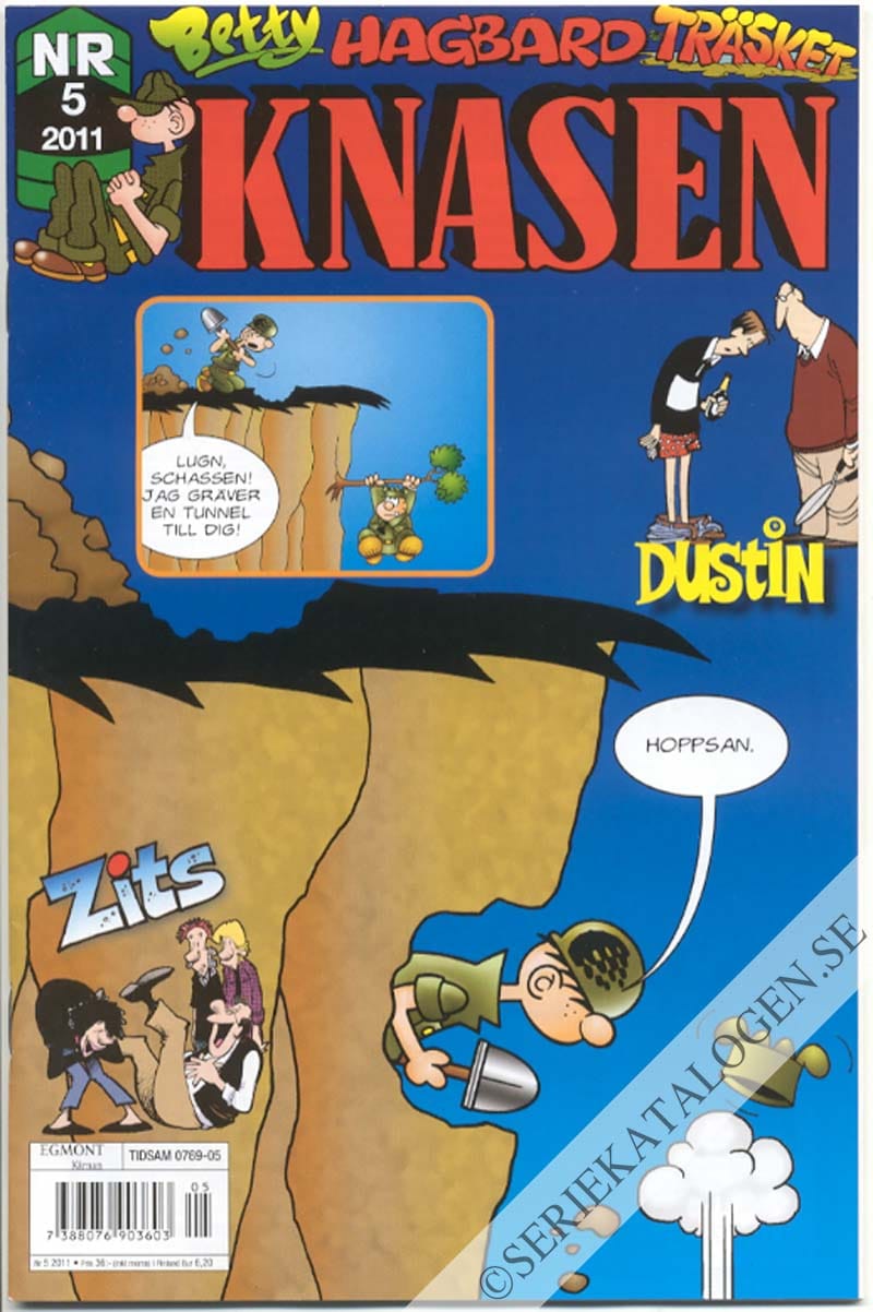 Framsida på Knasen #5 (2011)