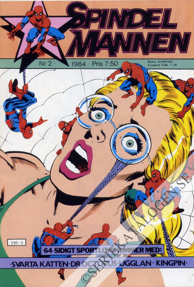 Framsida på Spindelmannen #2 (1984)