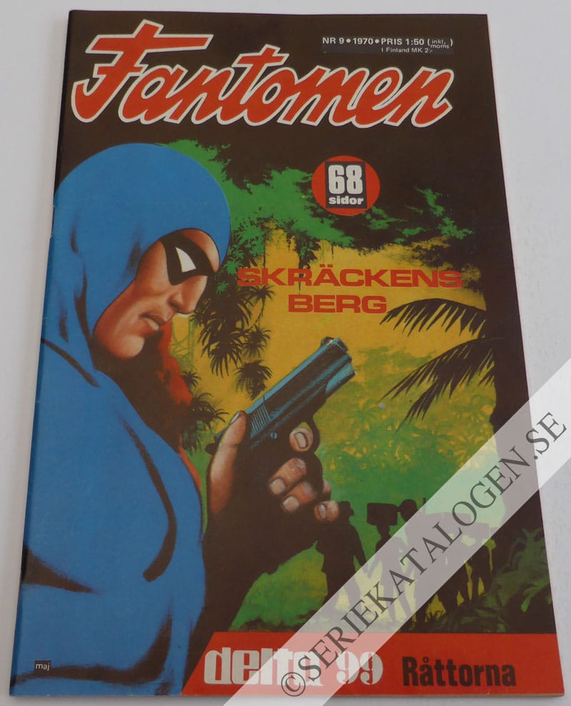 Framsida på Fantomen #9 (1970)