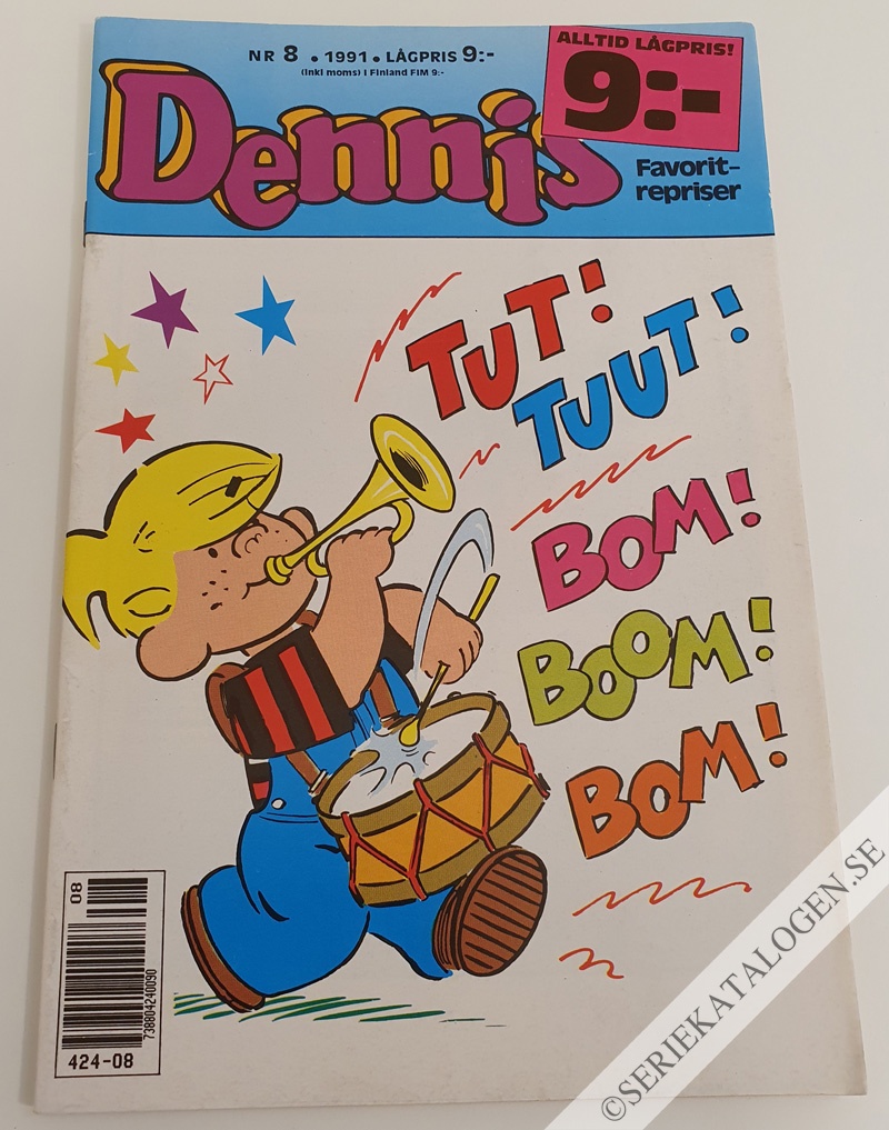 Framsida på Dennis #8 (1991)