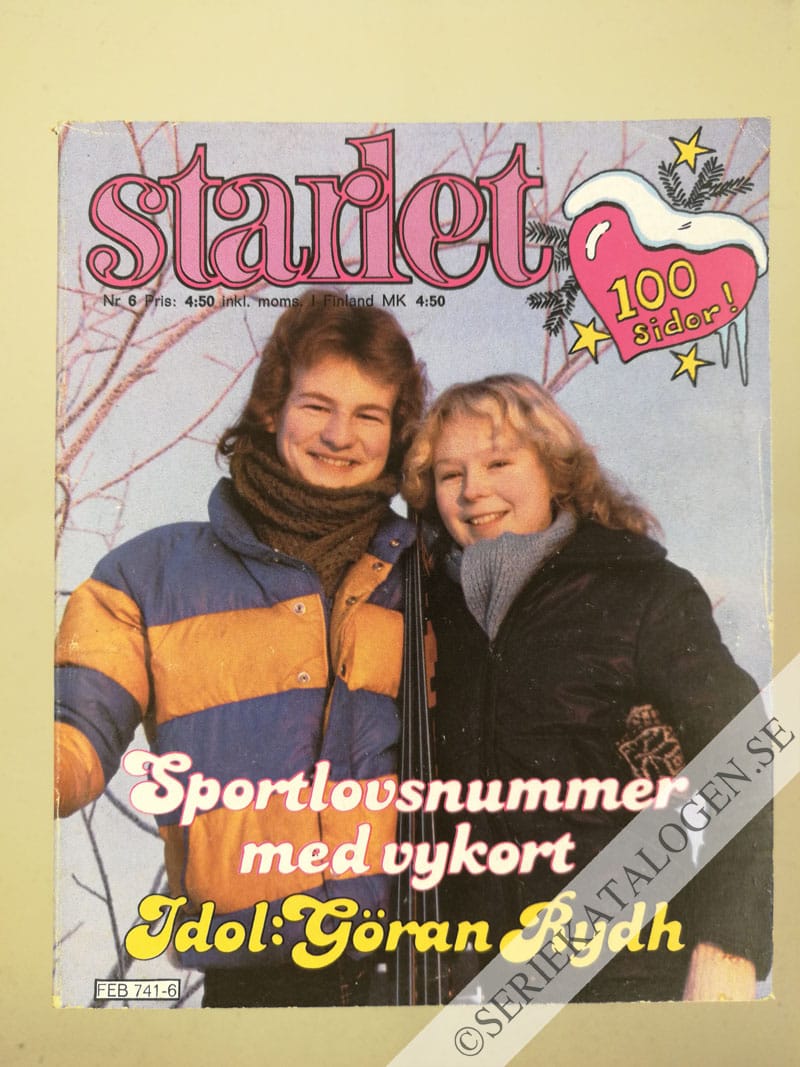 Framsida på Starlet #6 (1980)