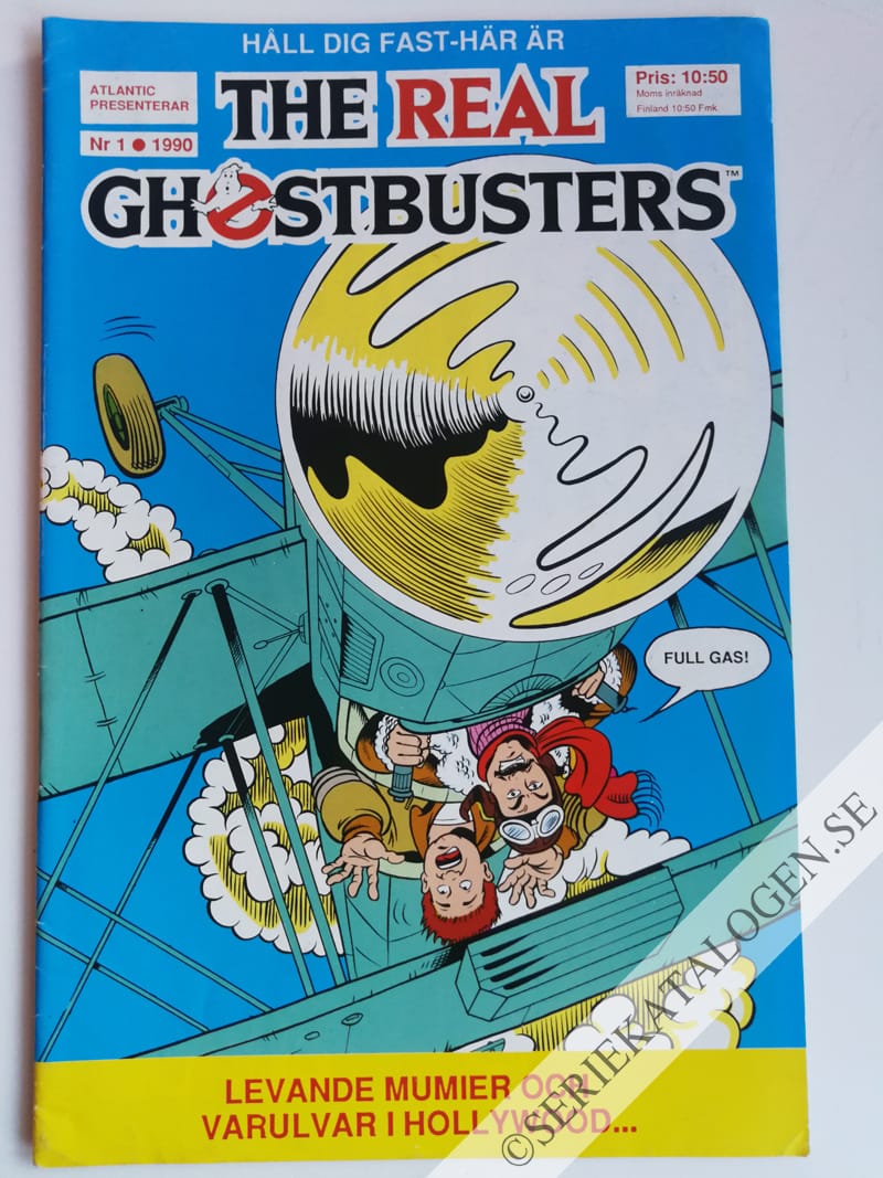 Framsida på The real Ghostbusters #1 (1990) (variant)