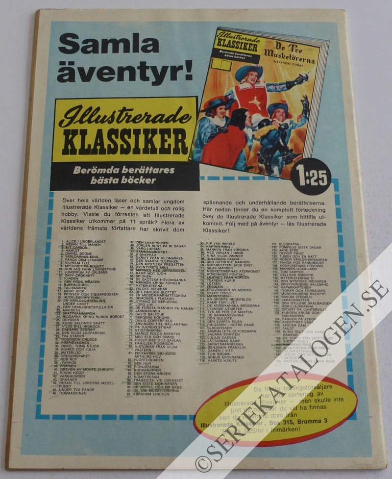 Baksida på Christopher Columbus (1968)