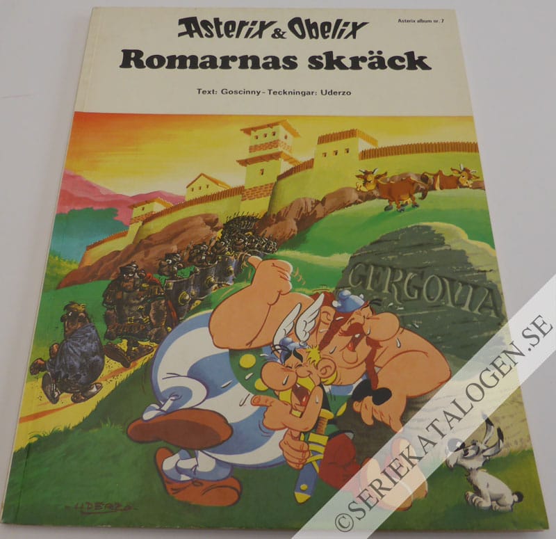 Framsida på Asterix Asterix och Obelix - romarnas skräck (1971)