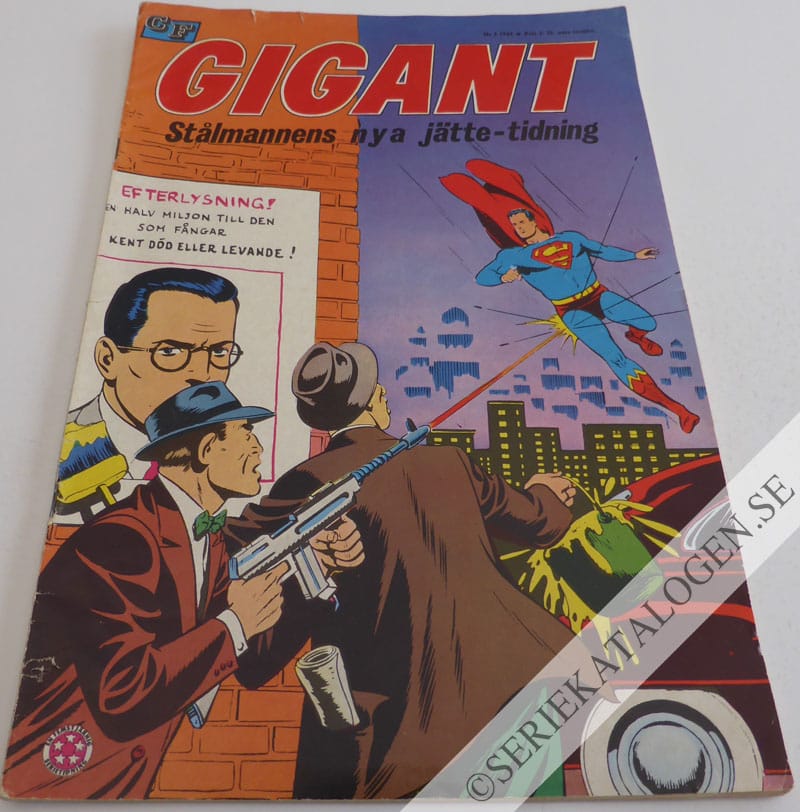Framsida på Gigant #2 (1963)