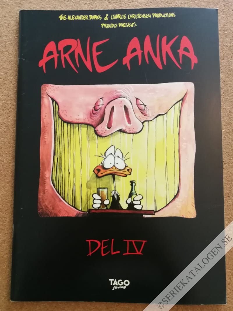 Framsida på Arne Anka #4 (1995)