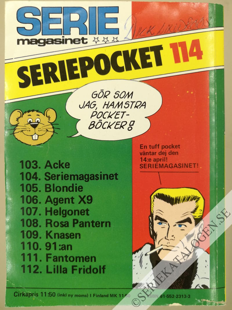 Baksida på Buster (1982)