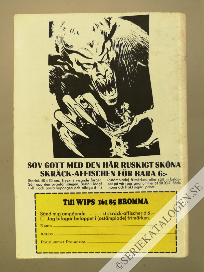 Baksida på Kampen om ranchen (1975)