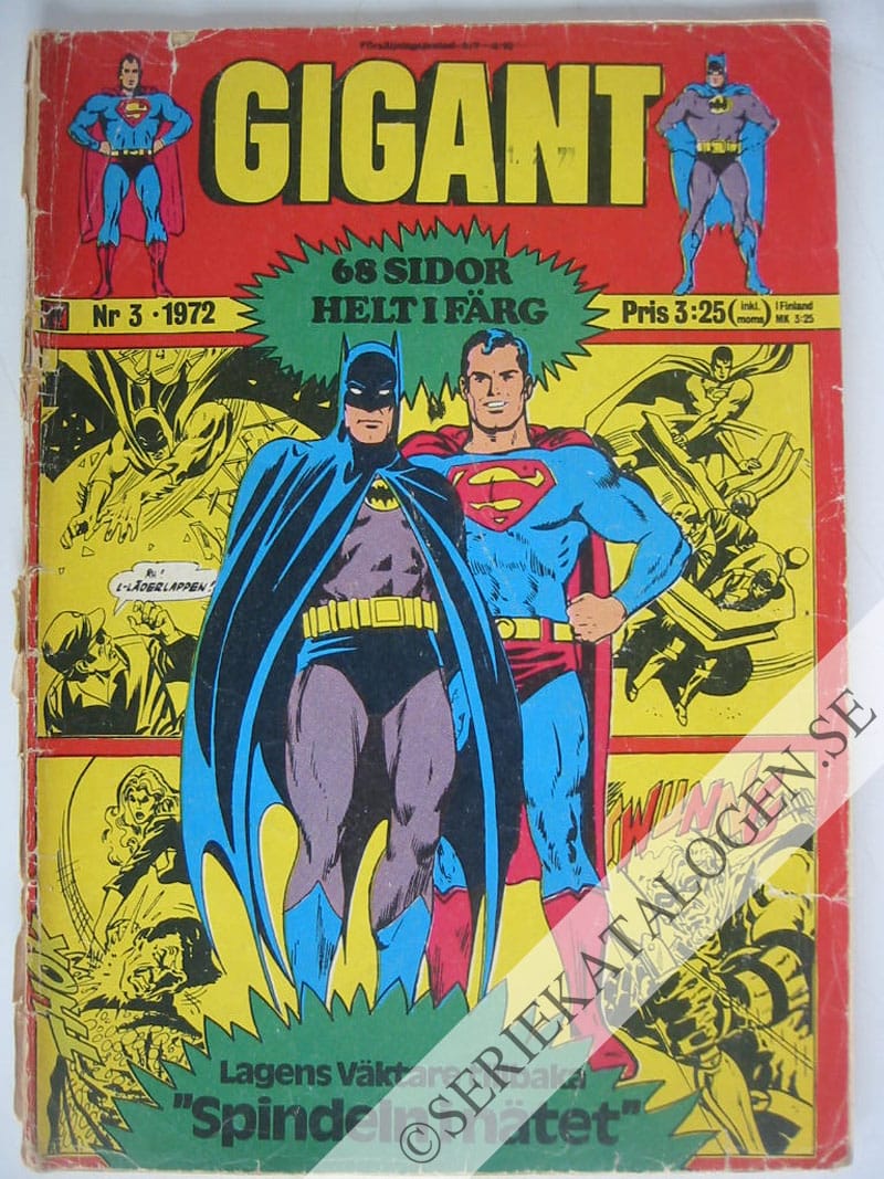 Framsida på Gigant #3 (1972)