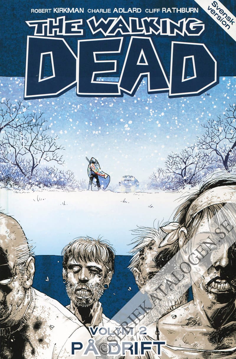 Framsida på The walking dead På drift (2011)