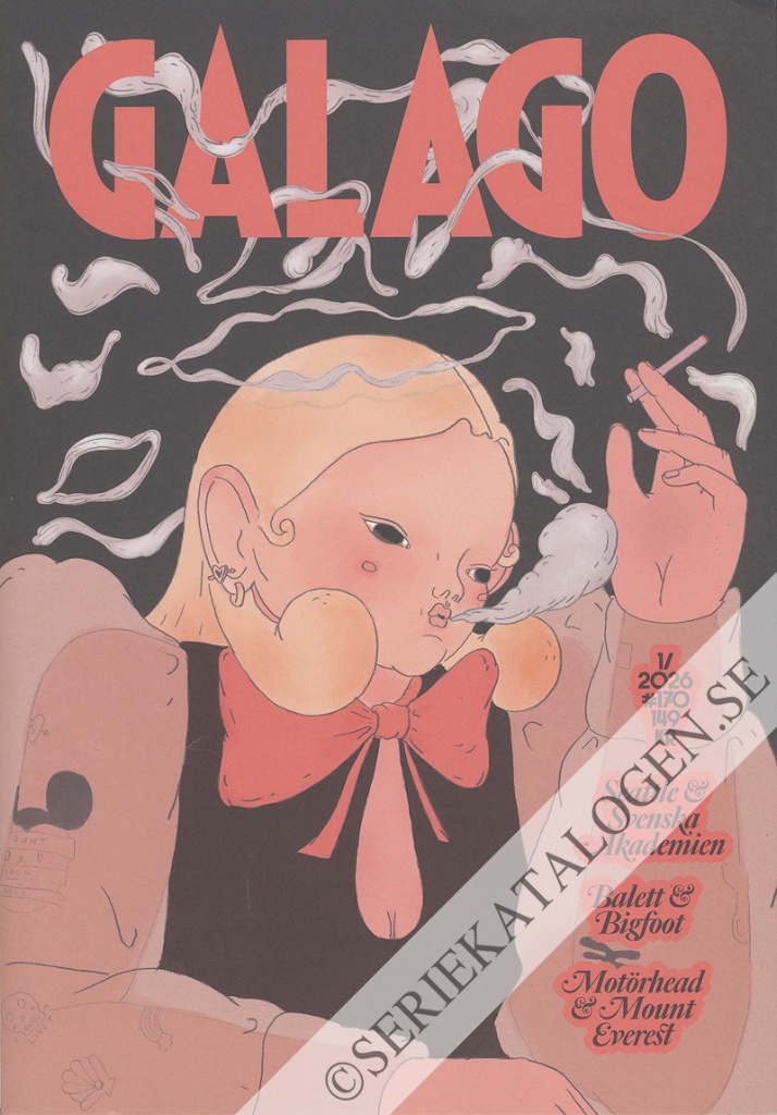 Framsida på Galago #1 (2026)