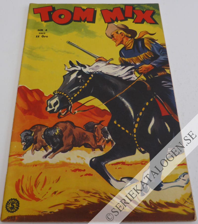Framsida på Tom Mix #4 (1953)