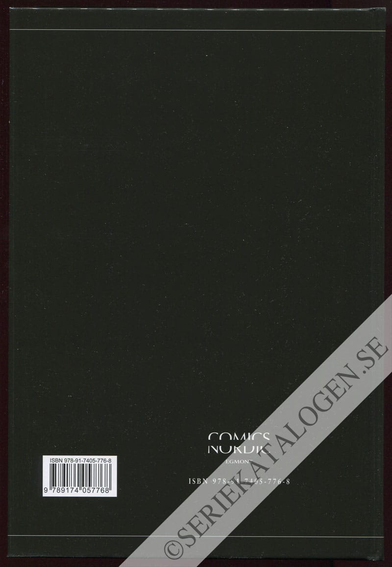 Baksida utan skyddsomslag (2013)