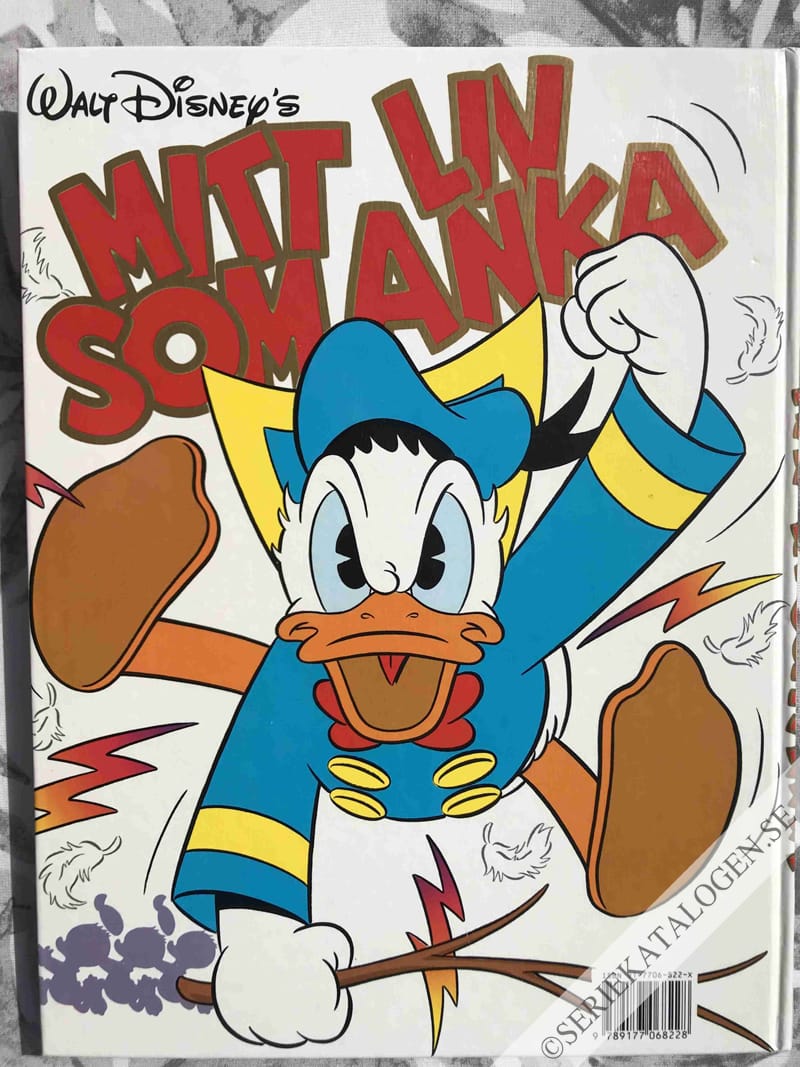 Baksida på Mitt liv som anka (1988)