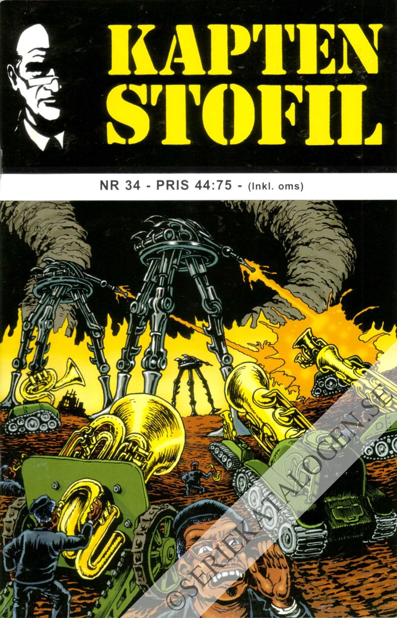 Framsida på Kapten Stofil #34 (2009)