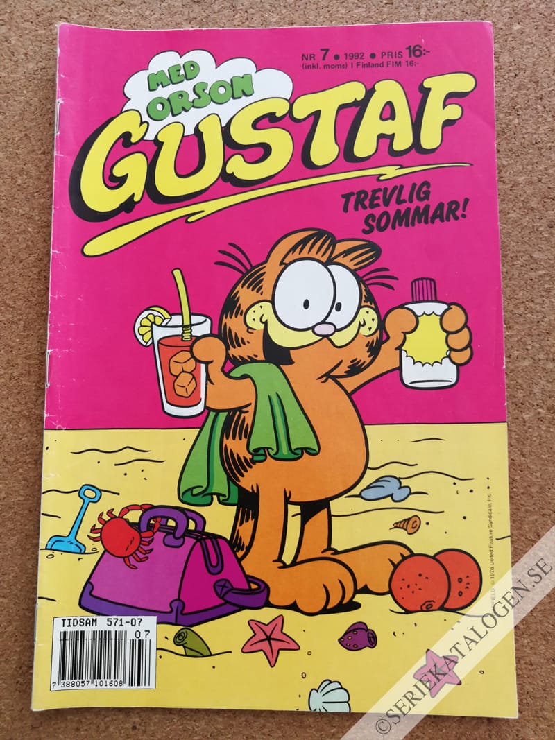 Framsida på Gustaf #7 (1992)
