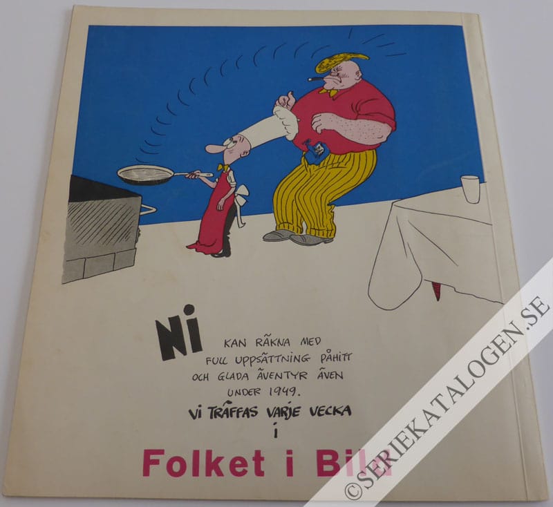 Baksida på Mystiska öden och äventyr (1948)
